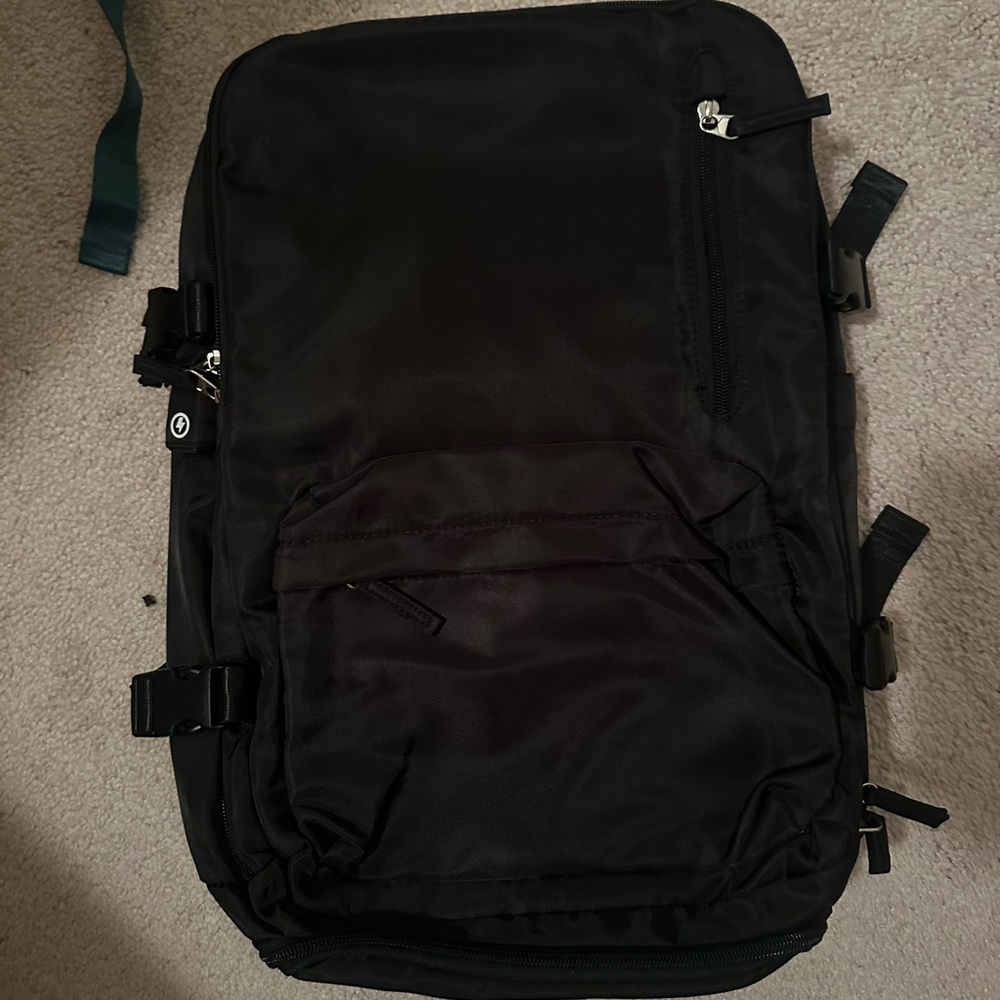 Black Travel Backpack